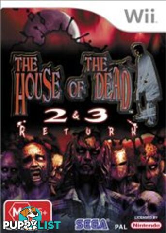 The House of the Dead 2 & 3 Return [Pre-Owned] (Wii) - SEGA - P/O Wii Software GTIN/EAN/UPC: 5060138437227