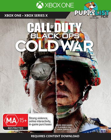 Call of Duty Black Ops Cold War (Xbox Series X, Xbox One) - Activision - Xbox One Software GTIN/EAN/UPC: 5030917292279