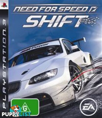 Need for Speed: Shift [Pre-Owned] (PS3) - Electronic Arts - Retro P/O PS3 Software GTIN/EAN/UPC: 5030941077262