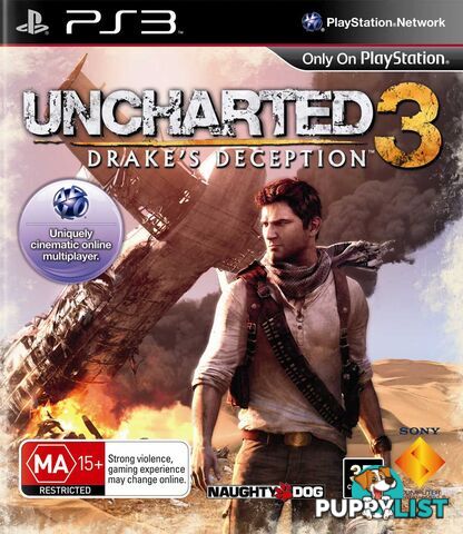 Uncharted 3: Drake's Deception [Pre-Owned] (PS3) - Sony Interactive Entertainment - Retro P/O PS3 Software GTIN/EAN/UPC: 711719123590