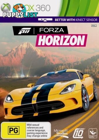 Forza Horizon [Pre-Owned] (Xbox 360) - Microsoft Studios - P/O Xbox 360 Software GTIN/EAN/UPC: 885370405484