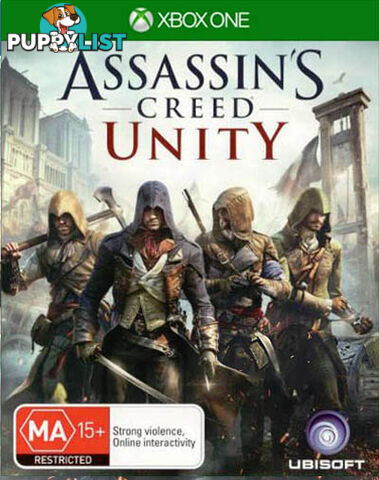 Assassin's Creed Unity [Pre-Owned] (Xbox One) - Ubisoft - P/O Xbox One Software GTIN/EAN/UPC: 3307215805381