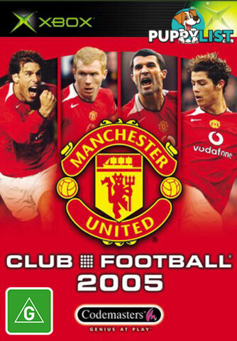 Club Football 2005: Manchester United  [Pre-Owned] (Xbox (Original)) - Retro Xbox Software GTIN/EAN/UPC: 5024866326536