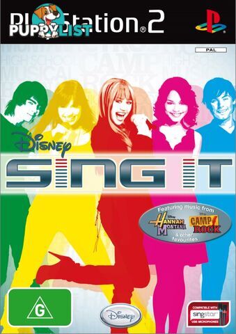 Disney Sing It [Pre-Owned] (PS2) - Retro PS2 Software GTIN/EAN/UPC: 8717418180690