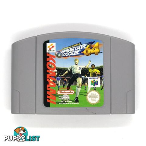 International Superstar Soccer [Pre-Owned] (N64) - MPN 37037 - Retro N64 Software