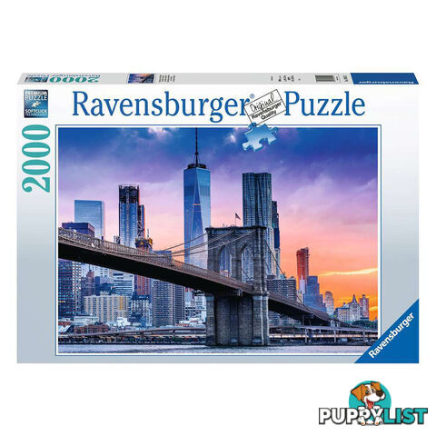 Ravensburger New York Skyline 2000 Piece Jigsaw Puzzle - Ravensburger - Tabletop Jigsaw Puzzle GTIN/EAN/UPC: 4005556160112