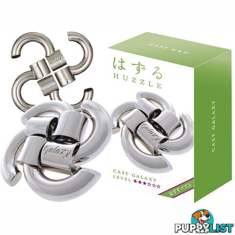 Hanayama Level 3 Cast Galaxy Puzzle - Hanayama Co.,LTD. - Tabletop Puzzle Game GTIN/EAN/UPC: 779090900674