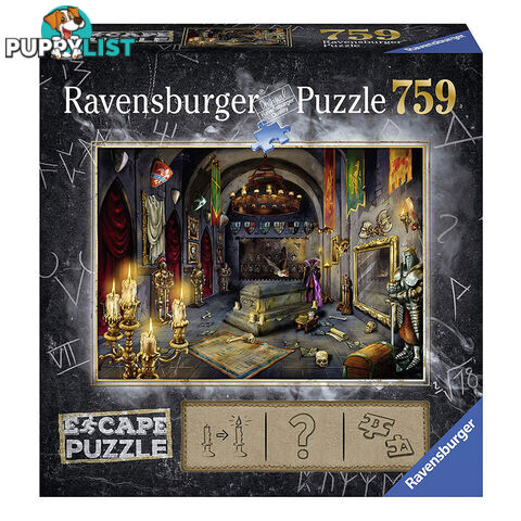 Ravensburger Escape Vampire Castle 759 Piece Jigsaw Puzzle - Ravensburger - Tabletop Jigsaw Puzzle GTIN/EAN/UPC: 4005556199617