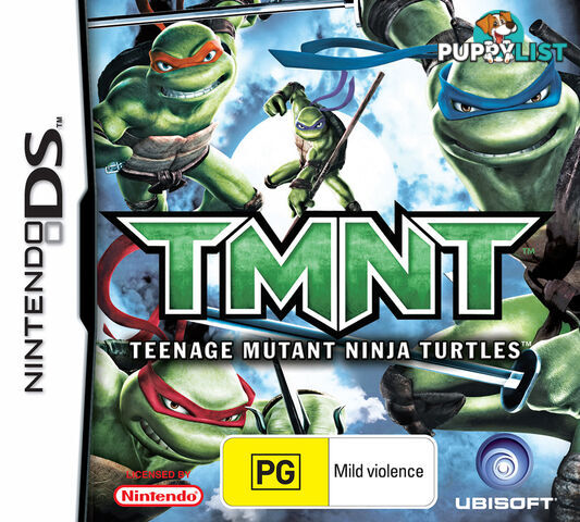 TMNT (Teenage Mutant Ninja Turtles) [Pre-Owned] (DS) - Ubisoft - P/O DS Software GTIN/EAN/UPC: 3307210248787