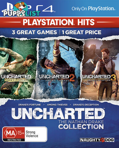 Uncharted: The Nathan Drake Collection (PlayStation Hits) (PS4) - Sony Interactive Entertainment - PS4 Software GTIN/EAN/UPC: 711719710318