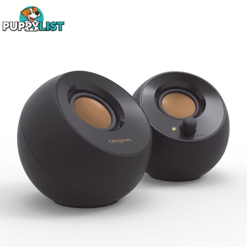 Creative Pebble 2.0 Modern USB Desktop Speakers (Black) - Creative Technology Ltd. - PC Accessory GTIN/EAN/UPC: 054651192027