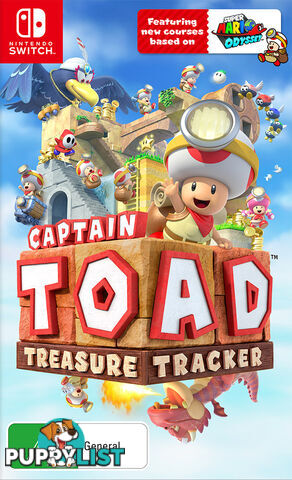 Captain Toad: Treasure Tracker (Switch) - Nintendo - P/O Switch Software GTIN/EAN/UPC: 9318113986410