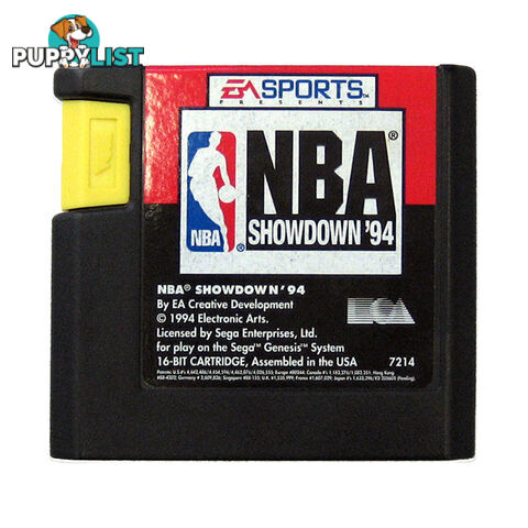 NBA Showdown '94 [Pre-Owned] (Mega Drive) - EA Sports X01463307214 - Retro Mega Drive Software