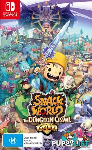 Snack World The Dungeon Crawl Gold (Switch) - Level-5 - Switch Software GTIN/EAN/UPC: 9318113987103