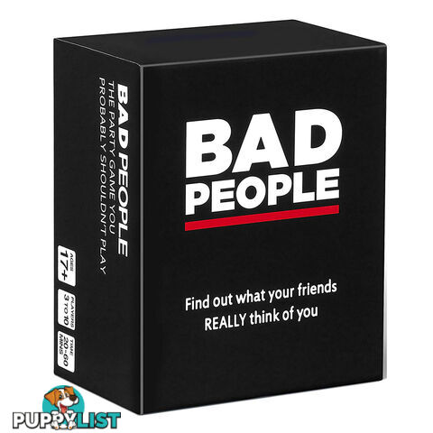 Bad People Card Game - Bad People - Tabletop Card Game GTIN/EAN/UPC: 866157000306