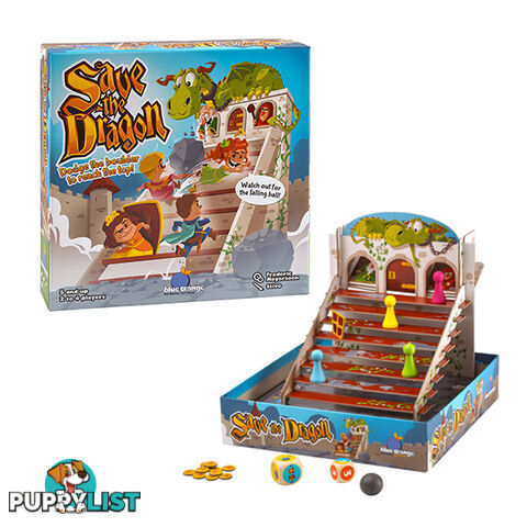 Save the Dragon Board Game - Blue Orange Games - Tabletop Board Game GTIN/EAN/UPC: 803979090146