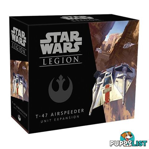 Star Wars: Legion T-47 Airspeeder Unit Expansion Board Game - Fantasy Flight Games - Tabletop Miniatures GTIN/EAN/UPC: 841333104856