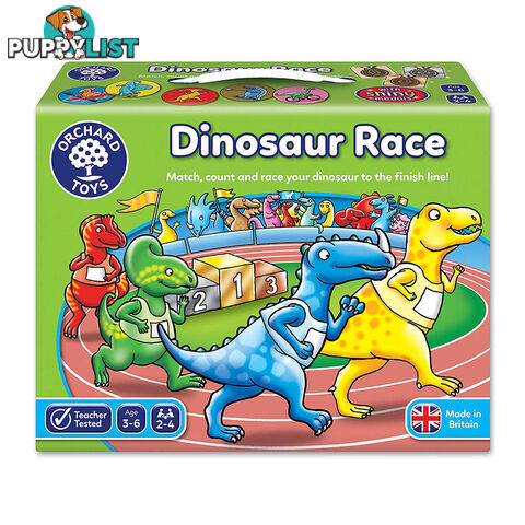 Orchard Toys Dinosaur Race Board Game - Orchard Toys - Tabletop Board Game GTIN/EAN/UPC: 5011863101679