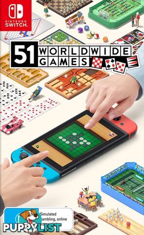 51 Worldwide Games (Switch) - Nintendo - Switch Software GTIN/EAN/UPC: 9318113987134