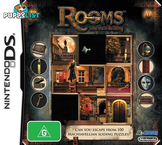 Rooms: The Main Building [Pre-Owned] (DS) - Hudson Soft - P/O DS Software GTIN/EAN/UPC: 045496469856