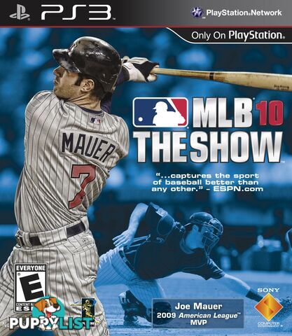 MLB 10: The Show [Pre-Owned] (PS3) - Sony Interactive Entertainment - Retro P/O PS3 Software GTIN/EAN/UPC: 711719820727