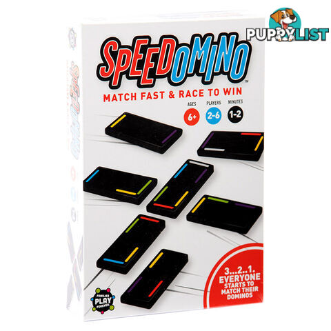 Speedomino Board Game - Families Play Forever LLC - Tabletop Puzzle Game GTIN/EAN/UPC: 863503000430