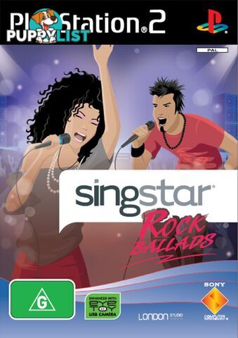 Singstar Rock Ballads [Pre-Owned] (PS2) - Retro PS2 Software GTIN/EAN/UPC: 711719620693