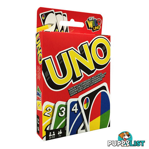 UNO Card Game - Mattel Games W2087 - Tabletop Card Game GTIN/EAN/UPC: 746775036744