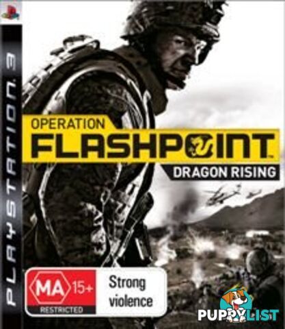 Operation Flashpoint: Dragon Rising [Pre-Owned] (PS3) - Codemasters - Retro P/O PS3 Software GTIN/EAN/UPC: 5024866342642