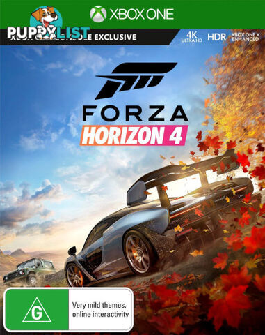 Forza Horizon 4 [Pre-Owned] (Xbox One) - Microsoft Studios - P/O Xbox One Software GTIN/EAN/UPC: 889842392395