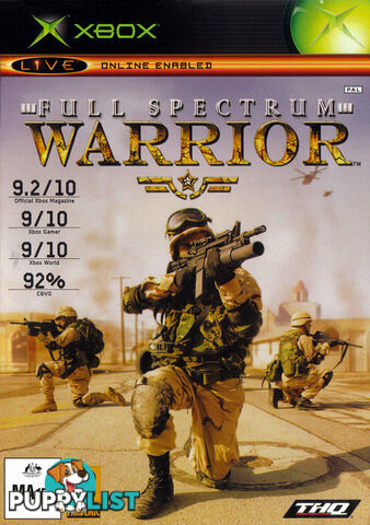 Full Spectrum Warrior [Pre-Owned] (Xbox (Original)) - Retro Xbox Software GTIN/EAN/UPC: 4005209053280