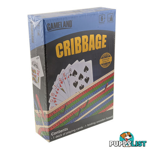 Gameland Cribbage Board Game - Game Land - Tabletop Board Game GTIN/EAN/UPC: 6940483909220