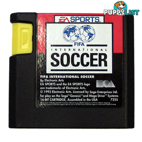 FIFA International Soccer [Pre-Owned] (Mega Drive) - EA Sports - Retro Mega Drive Software GTIN/EAN/UPC: 014633072556