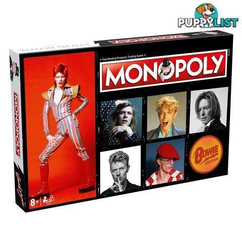 Monopoly David Bowie Edition Board Game - Hasbro Gaming - Tabletop Board Game GTIN/EAN/UPC: 5036905039536