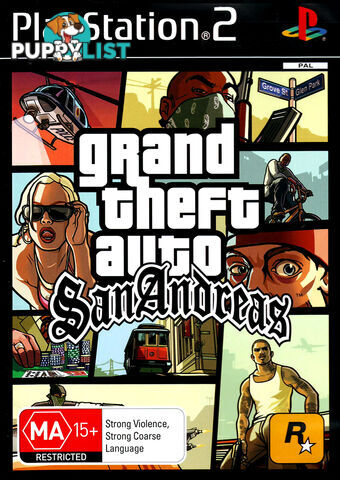 Grand Theft Auto San Andreas [Pre-Owned] (PS2) - Retro PS2 Software GTIN/EAN/UPC: 5026555302715