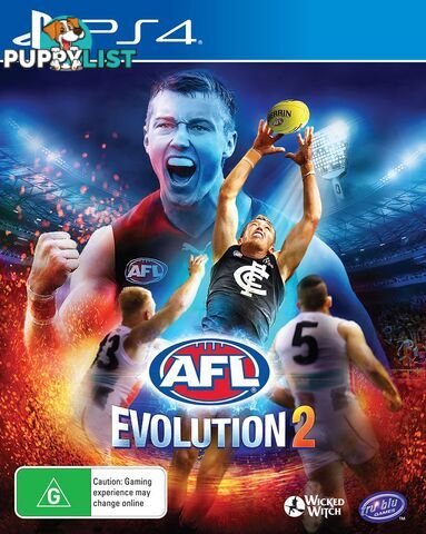 AFL Evolution 2 (PS4) - Tru Blu Entertainment - PS4 Software GTIN/EAN/UPC: 9312590124310