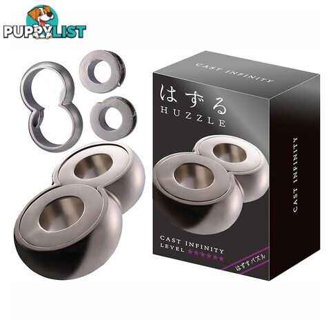 Hanayama Level 6 Infinity Cast Puzzle - Hanayama Co.,LTD. - Tabletop Puzzle Game GTIN/EAN/UPC: 779090900742