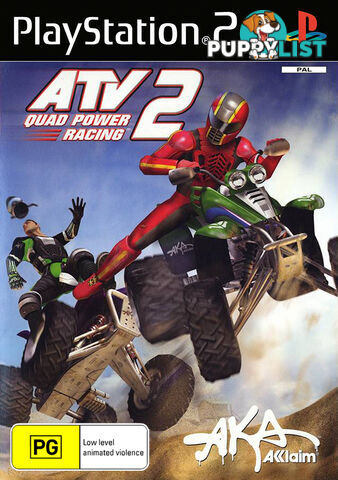 ATV 2 Quad Power Racing [Pre-Owned] (PS2) - Retro PS2 Software GTIN/EAN/UPC: 3455192330218