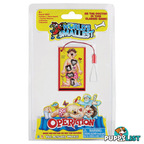 World's Smallest Operation Board Game - Super Impulse USA - Toys Novelty GTIN/EAN/UPC: 810010991218