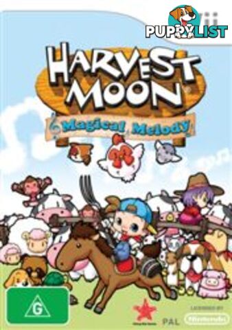 Harvest Moon: Magical Melody [Pre-Owned] (Wii) - Nintendo - P/O Wii Software GTIN/EAN/UPC: 045496363710