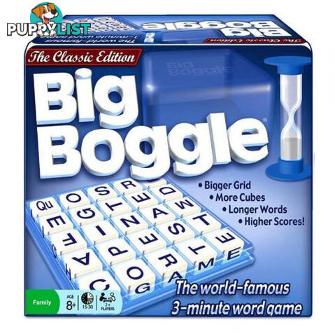 Big Boggle Board Game - Hasbro Gaming - Tabletop Board Game GTIN/EAN/UPC: 714043011472