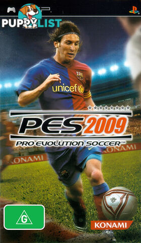 Pro Evolution Soccer 2009 [Pre-Owned] (PSP) - Konami - P/O PSP Software GTIN/EAN/UPC: 4012927063323