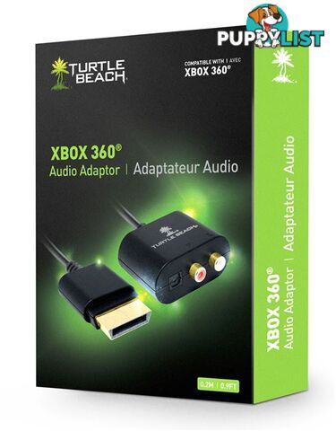 Turtle Beach Ear Force XAA Audio Adaptor for Xbox 360 - Turtle Beach TBS010001 - Xbox 360 Accessory GTIN/EAN/UPC: 731855001002