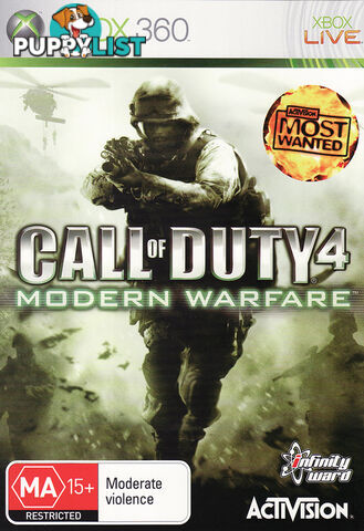 Call of Duty 4: Modern Warfare [Pre-Owned] (Xbox 360) - Activision - P/O Xbox 360 Software GTIN/EAN/UPC: 5030917047701