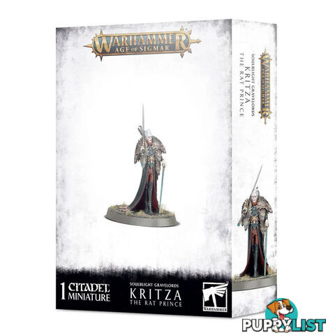 Warhammer Age of Sigmar Soulblight Gravelords Kritza the Rat Prince - Games Workshop - Tabletop Miniatures GTIN/EAN/UPC: 5011921139019