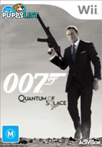 007 James Bond: Quantum of Solace [Pre-Owned] (Wii) - Activision - P/O Wii Software GTIN/EAN/UPC: 5030917056529