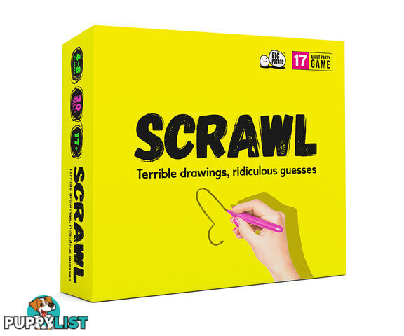 Scrawl Board Game - Crown & Andrews - Tabletop Board Game GTIN/EAN/UPC: 643690762911