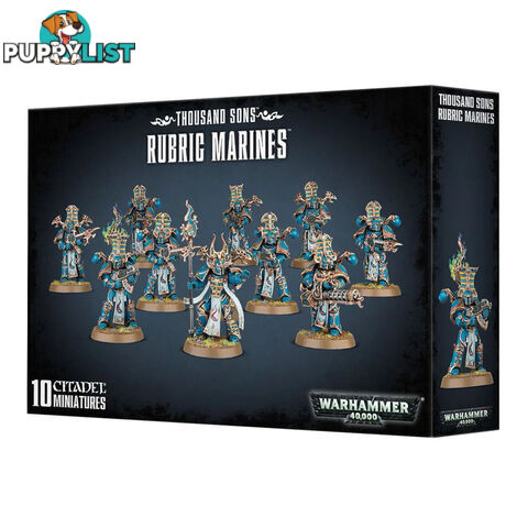 Warhammer 40,000 Thousand Sons Rubric Marines - Games Workshop - Tabletop Miniatures GTIN/EAN/UPC: 5011921153688