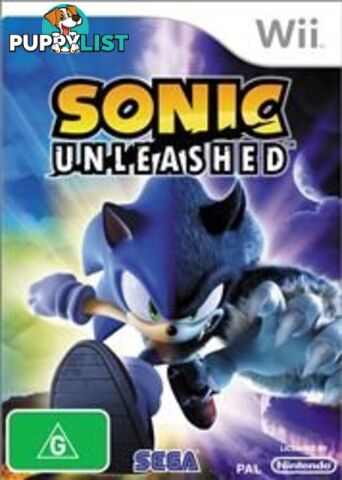 Sonic Unleashed [Pre-Owned] (Wii) - SEGA - P/O Wii Software GTIN/EAN/UPC: 5060138440647