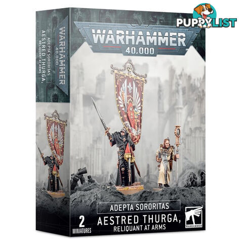 Warhammer: 40,000 Adepta Sororitas Aestred Thurga, Reliquant at Arms - Games Workshop - Tabletop Miniatures GTIN/EAN/UPC: 5011921139293